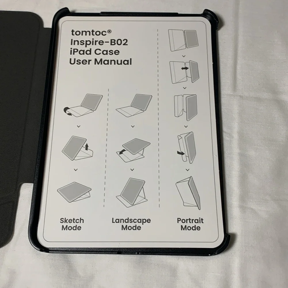 Tomtoc Inspire-B02. 4-Mode iPad Mini Case.
